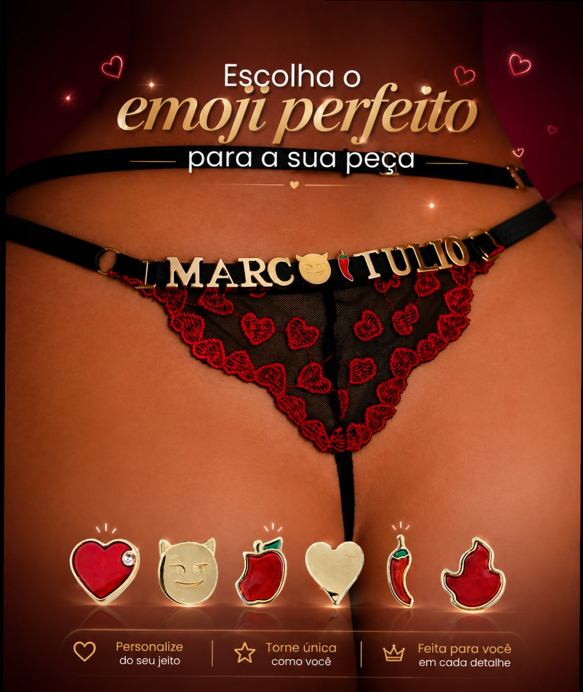 Emojis personalizáveis