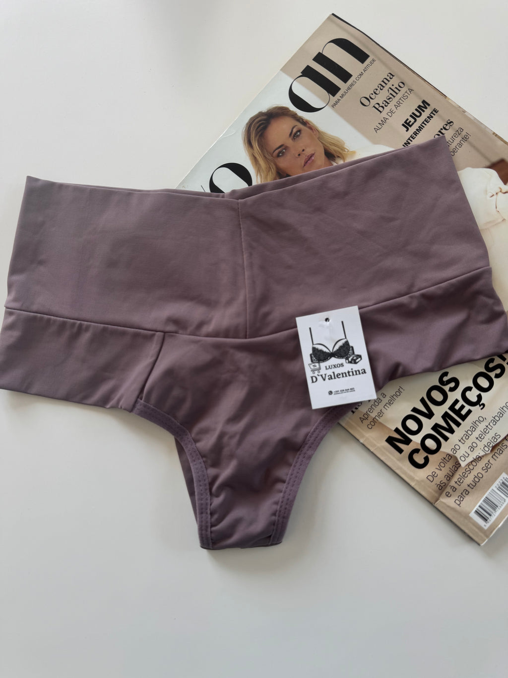 🇧🇷Calcinha Jake Cintura Alta Fio Duplo