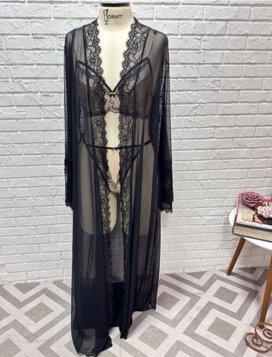 Robe Longo Transparente