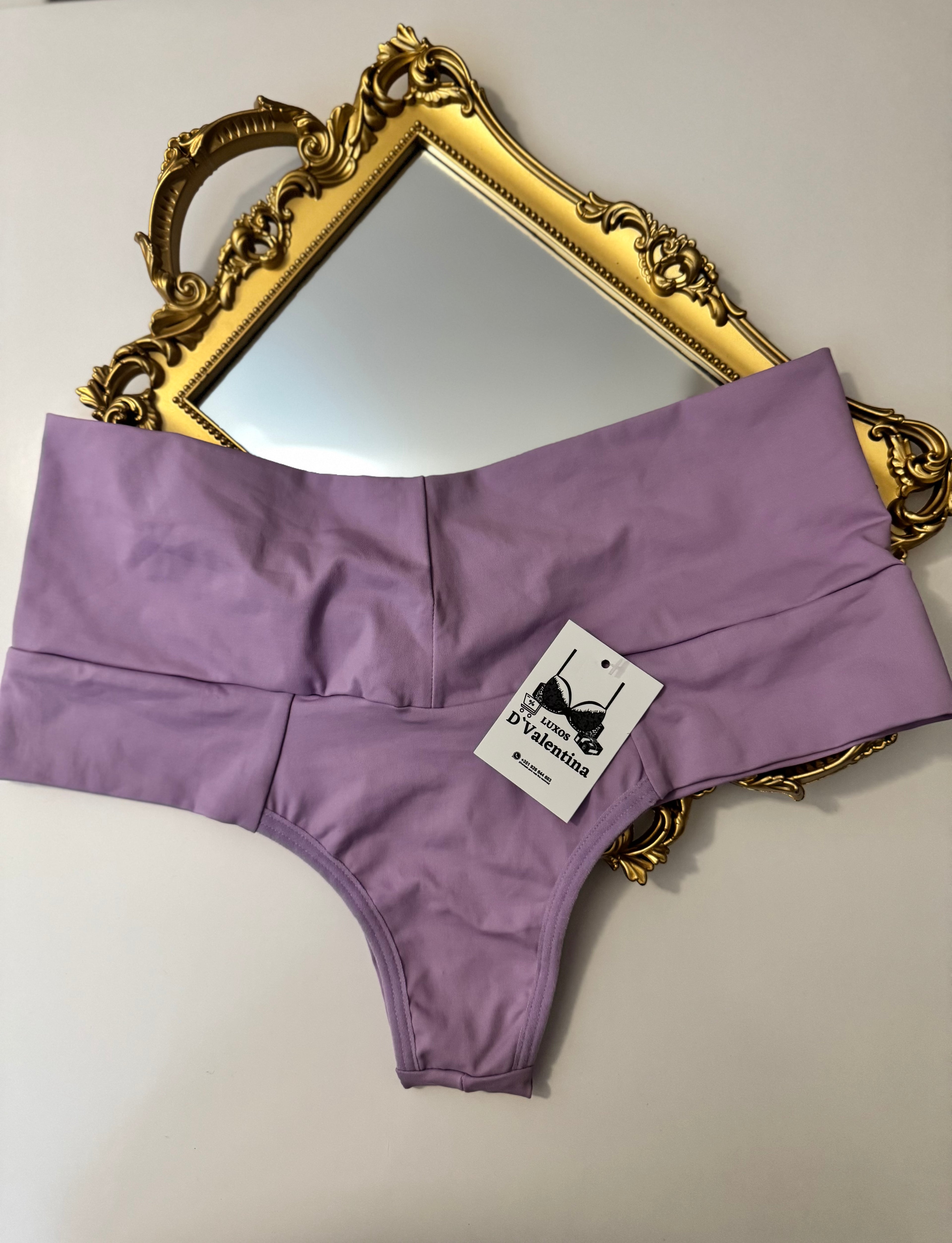 🇧🇷Calcinha Jake Cintura Alta Fio Duplo