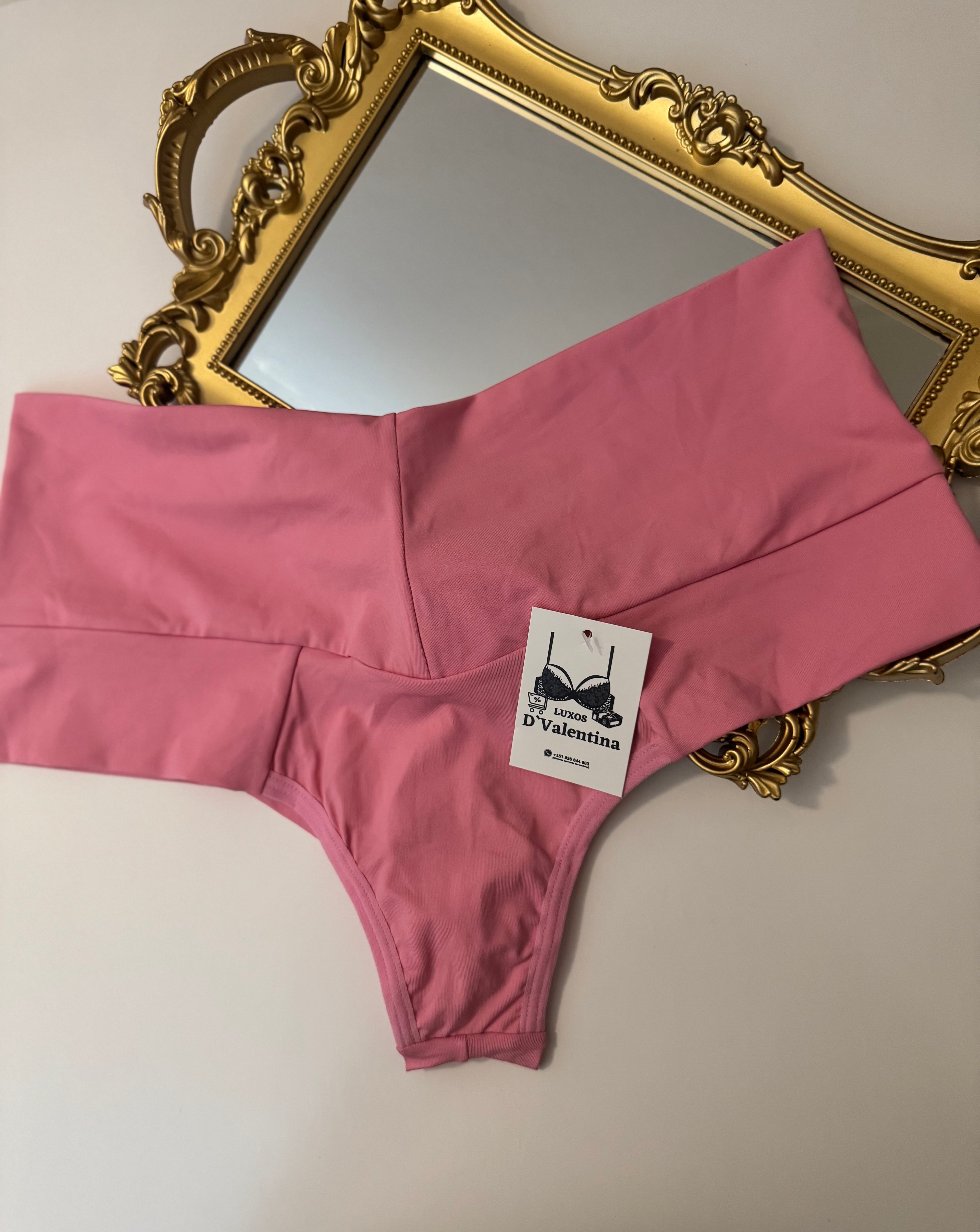 🇧🇷Calcinha Jake Cintura Alta Fio Duplo