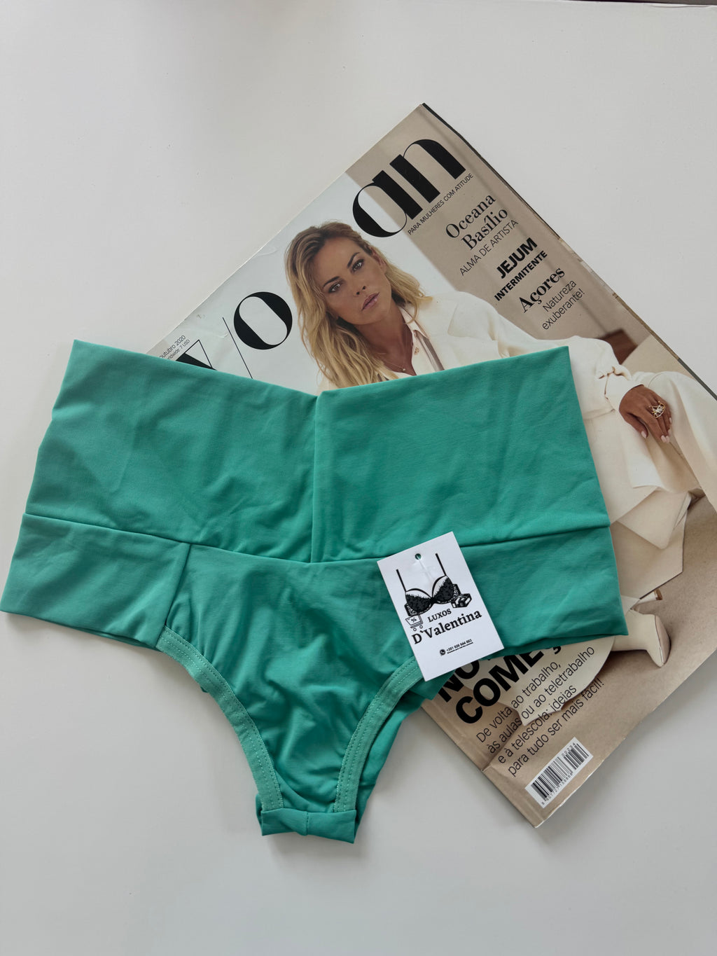 🇧🇷Calcinha Jake Cintura Alta Fio Duplo