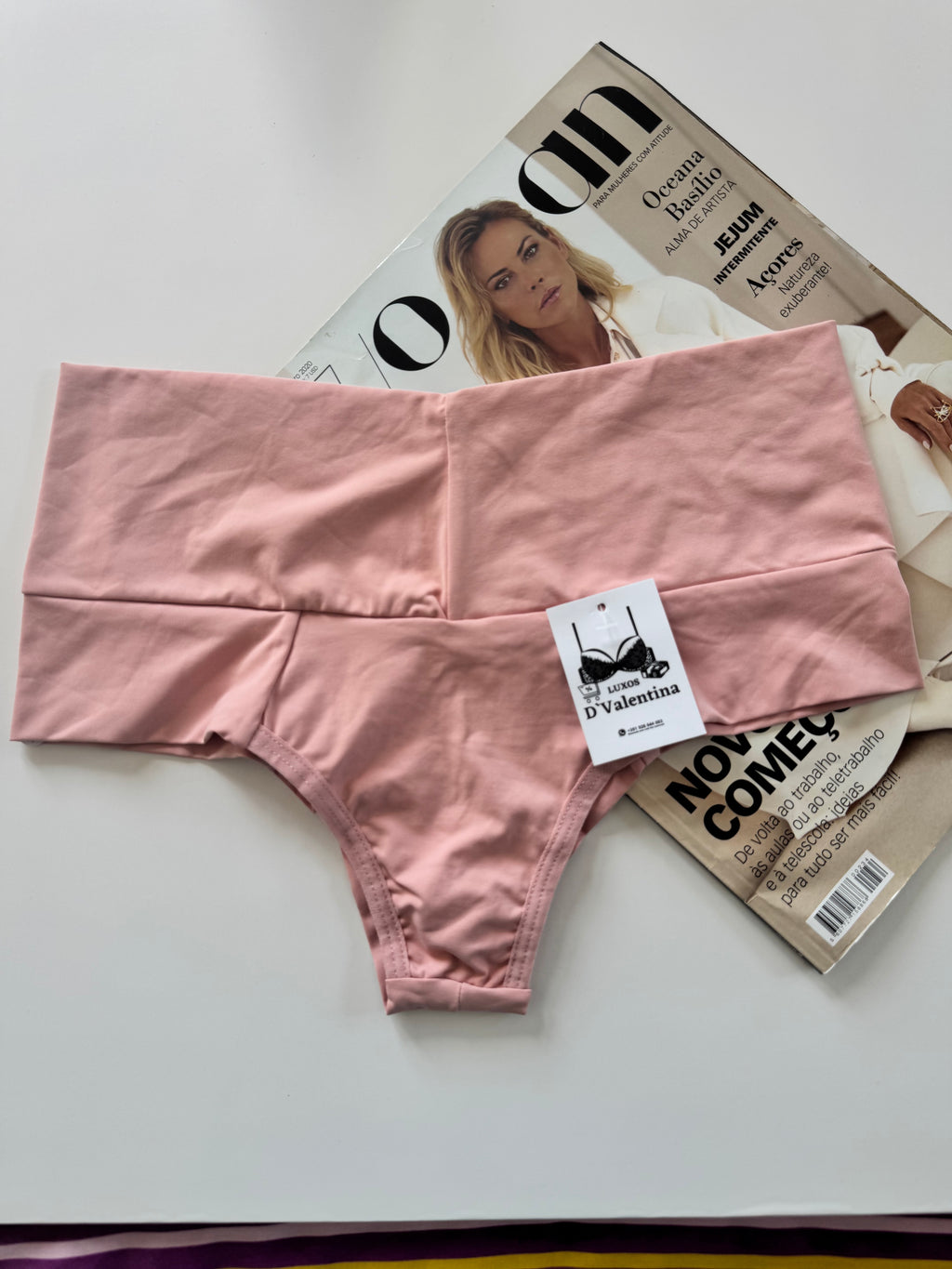 🇧🇷Calcinha Jake Cintura Alta Fio Duplo