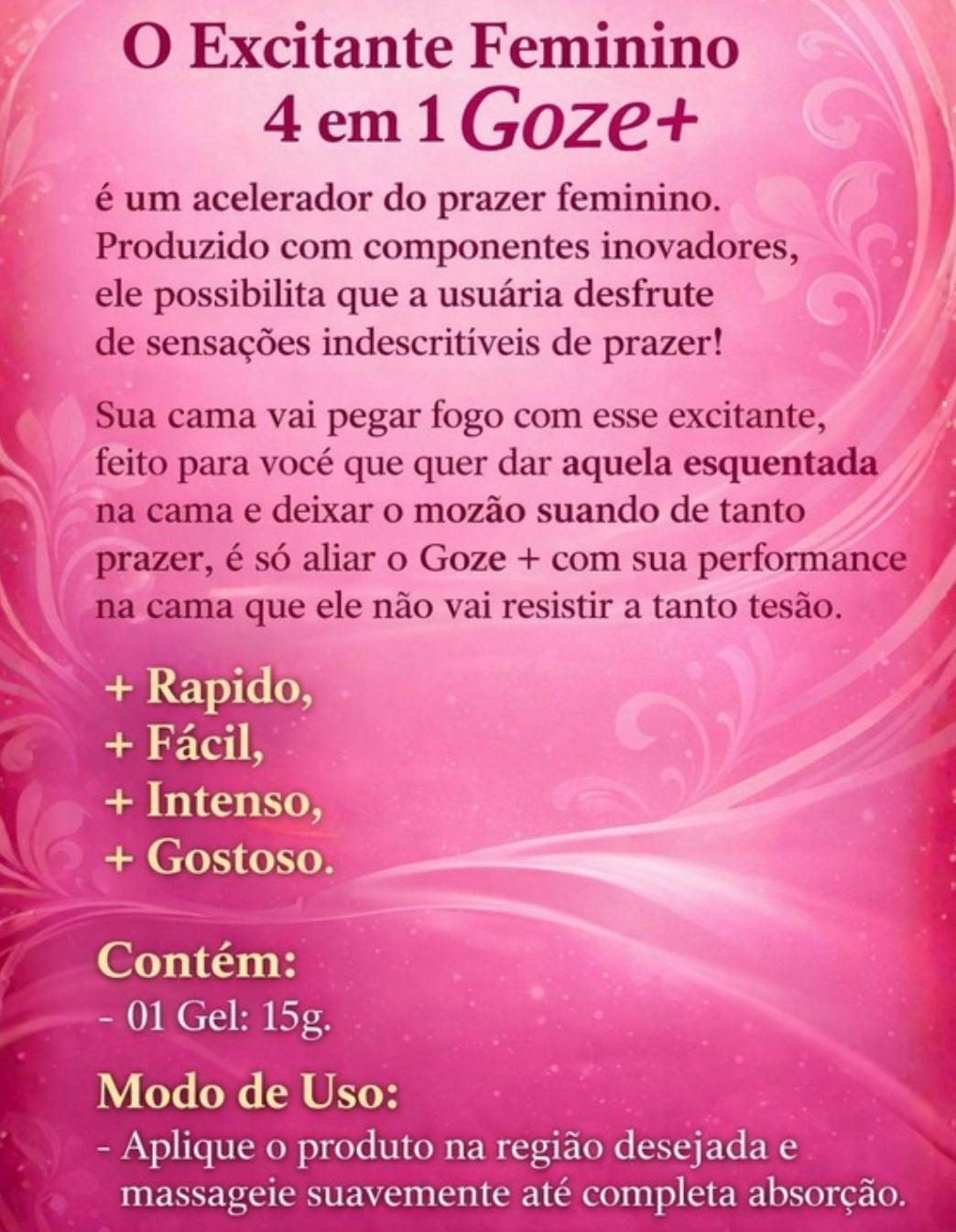 🔥Acelerador do Prazer Feminino