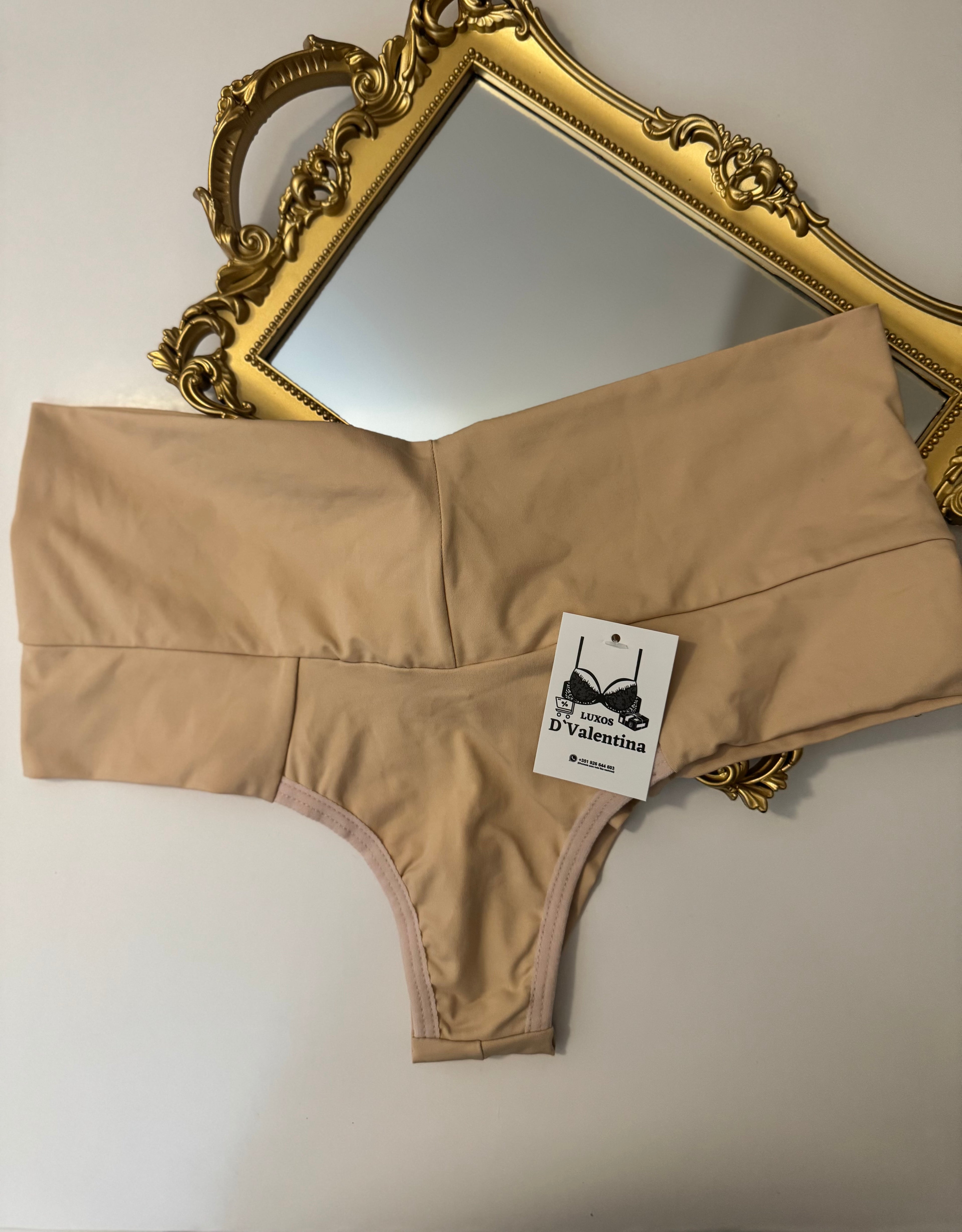 🇧🇷Calcinha Jake Cintura Alta Fio Duplo