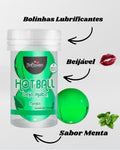 🔥Cápsulas de Gelatina Comestíveis de Menta com óleo vegetal.