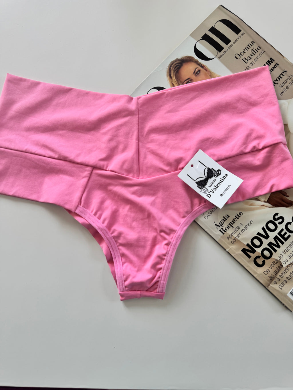 🇧🇷Calcinha Jake Cintura Alta Fio Duplo