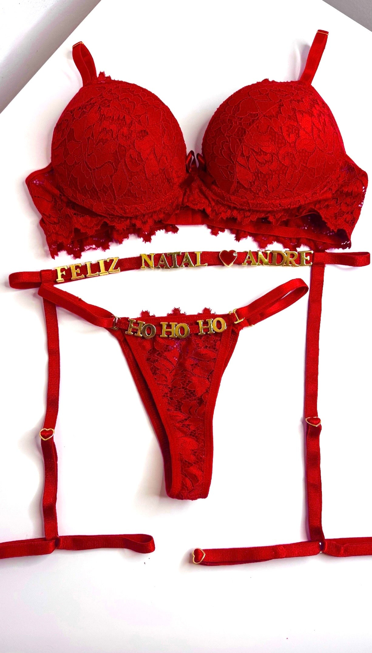 Kit 3 Peças Personalized – Fio Duplo ❤️