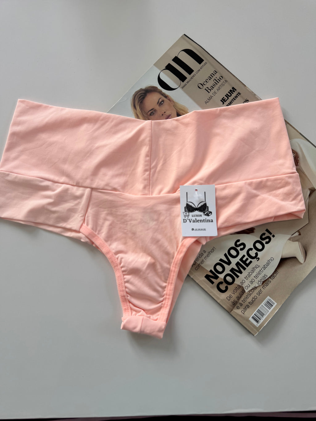 🇧🇷Calcinha Jake Cintura Alta Fio Duplo