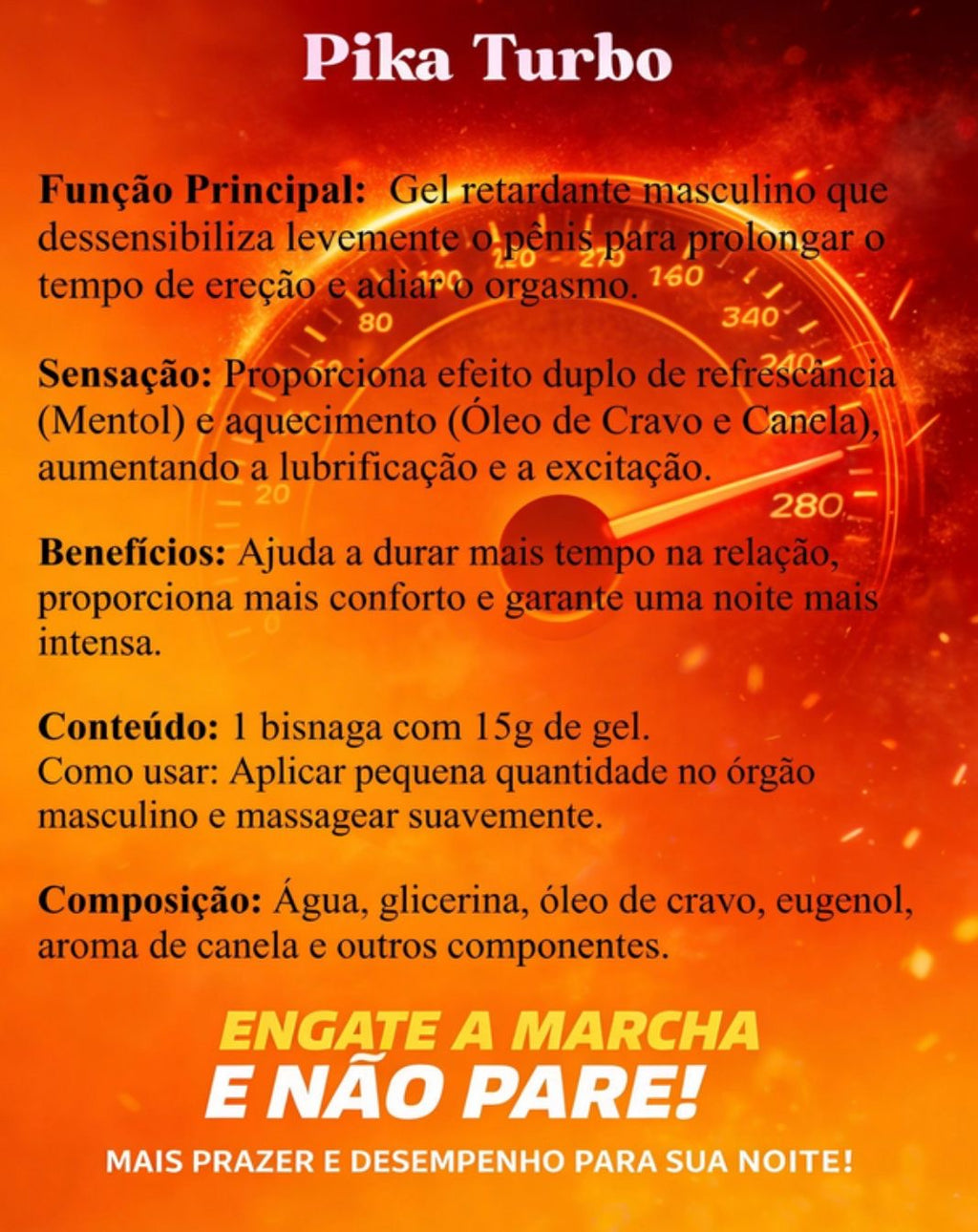 Gel-Retardar e Prolonga a jaculação🔥