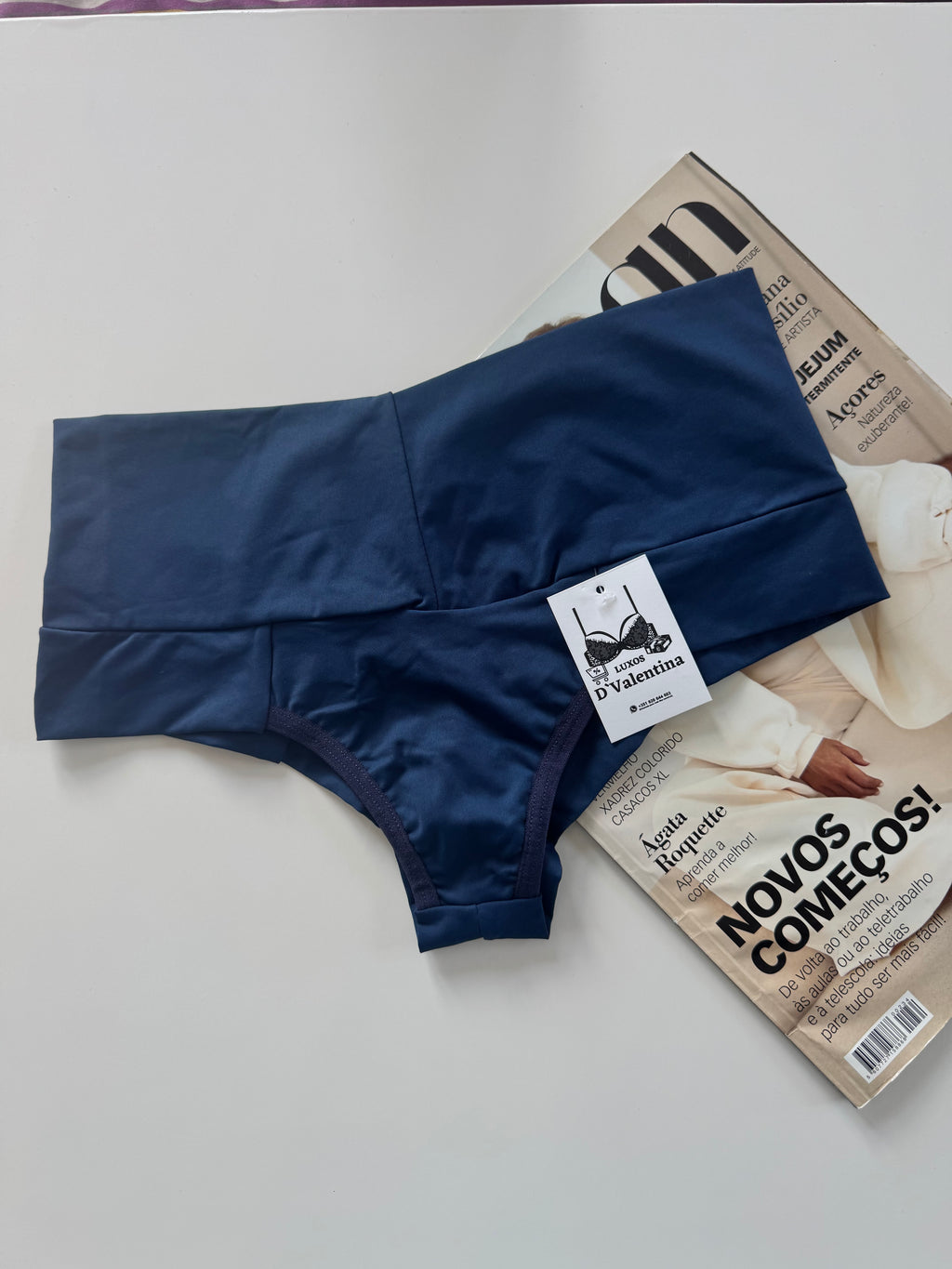 🇧🇷Calcinha Jake Cintura Alta Fio Duplo