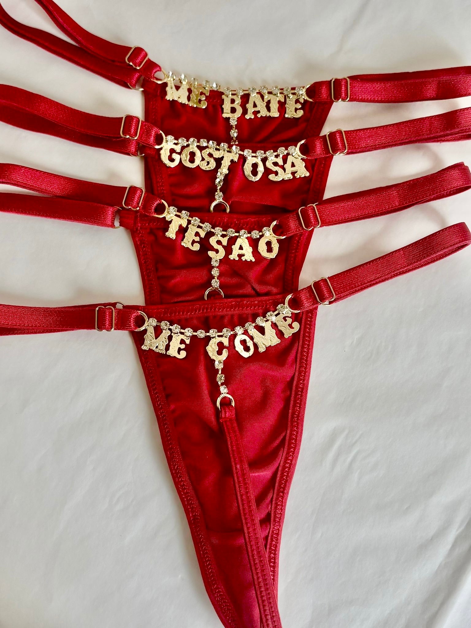 🇧🇷Calcinha ⚠️⚠️⚠️⚠️⚠️JÁ VEM PERSONALIZADA DO🇧🇷NÃO CONSEGUIMOS COLOCAR LETRAS 🟥 Dany Personalizada 🌹Novidade🌹