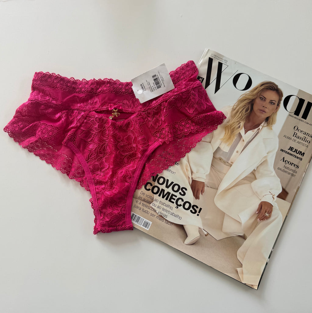 🇧🇷Calcinha Dora toda em Renda