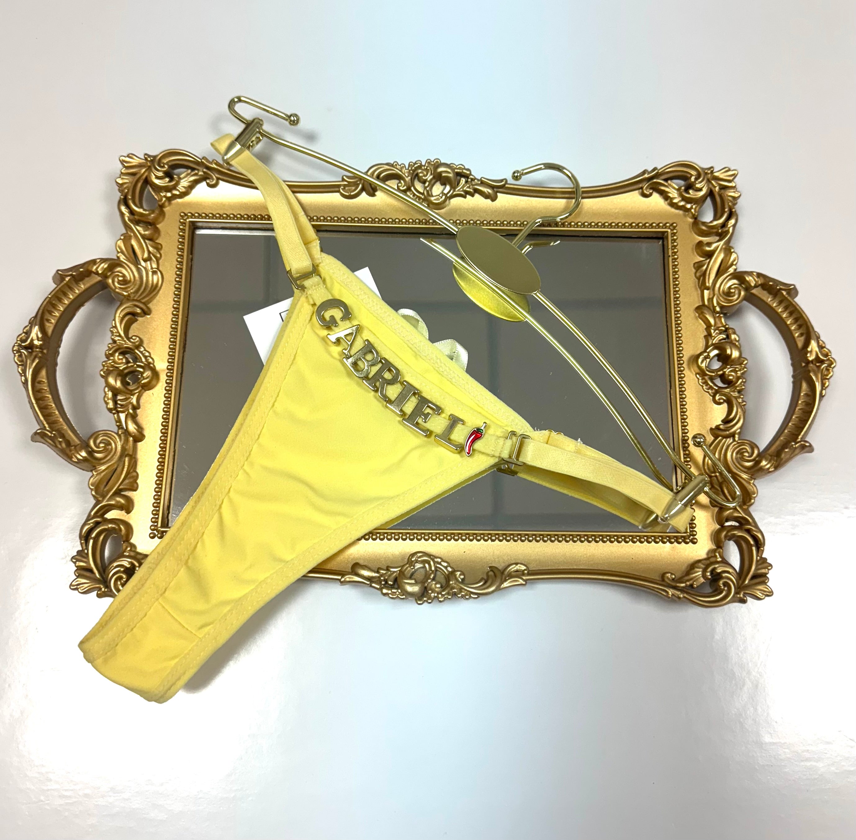 🇧🇷Calcinha Dora Personalizada