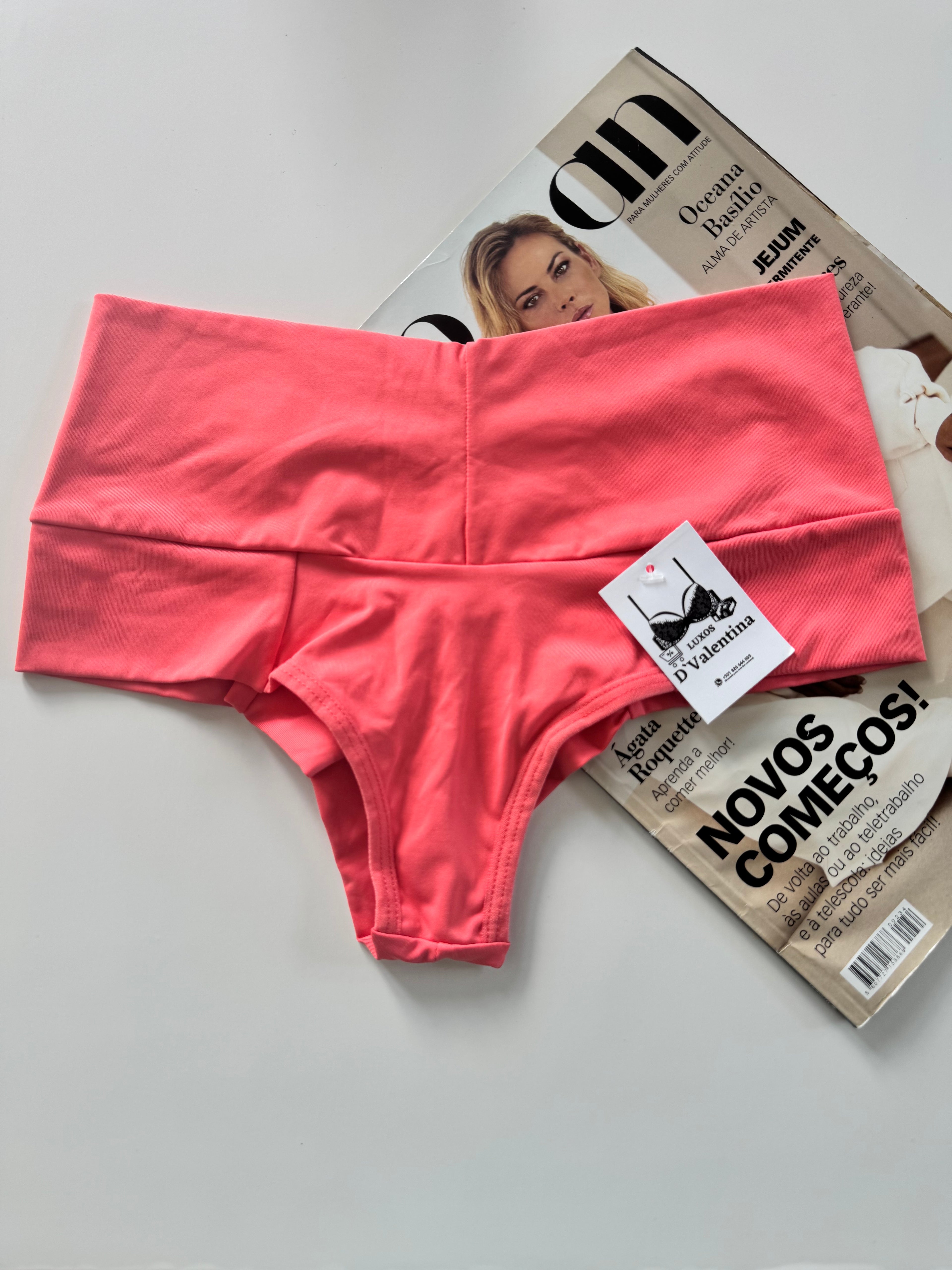 🇧🇷Calcinha Jake Cintura Alta Fio Duplo