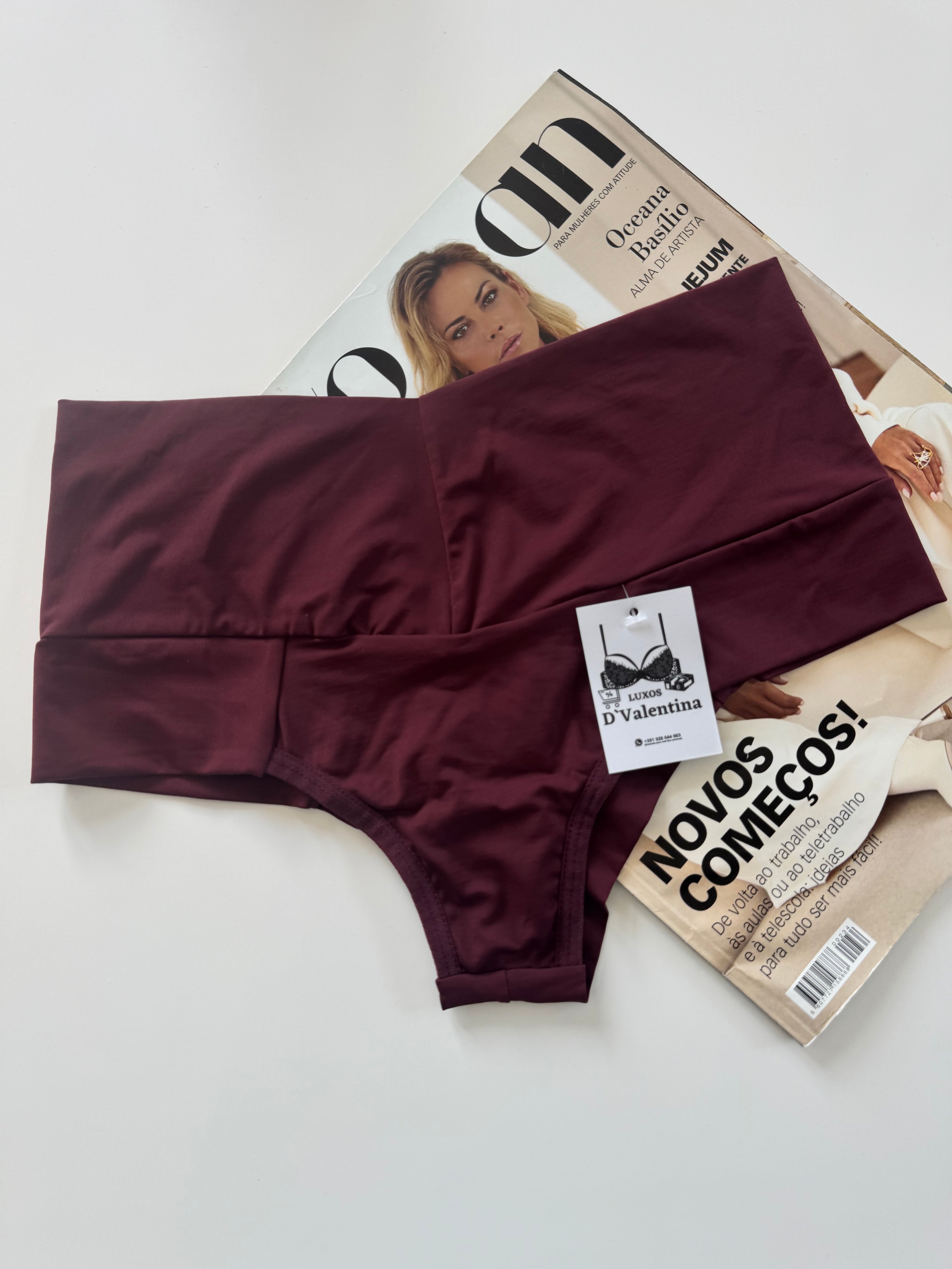 🇧🇷Calcinha Jake Cintura Alta Fio Duplo