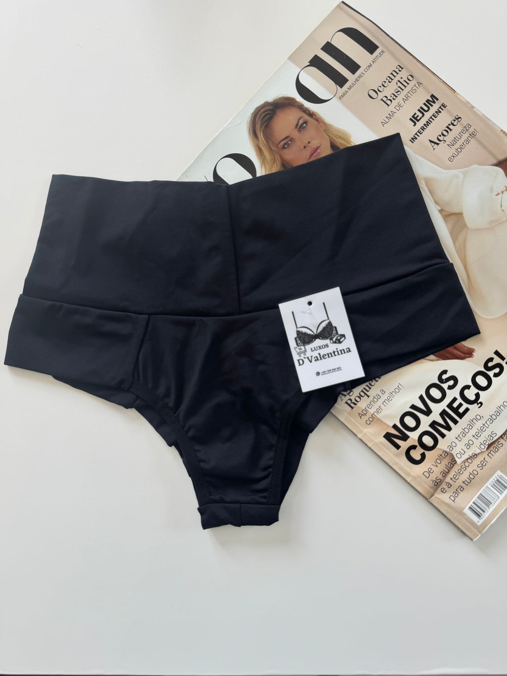 🇧🇷Calcinha Jake Cintura Alta Fio Duplo