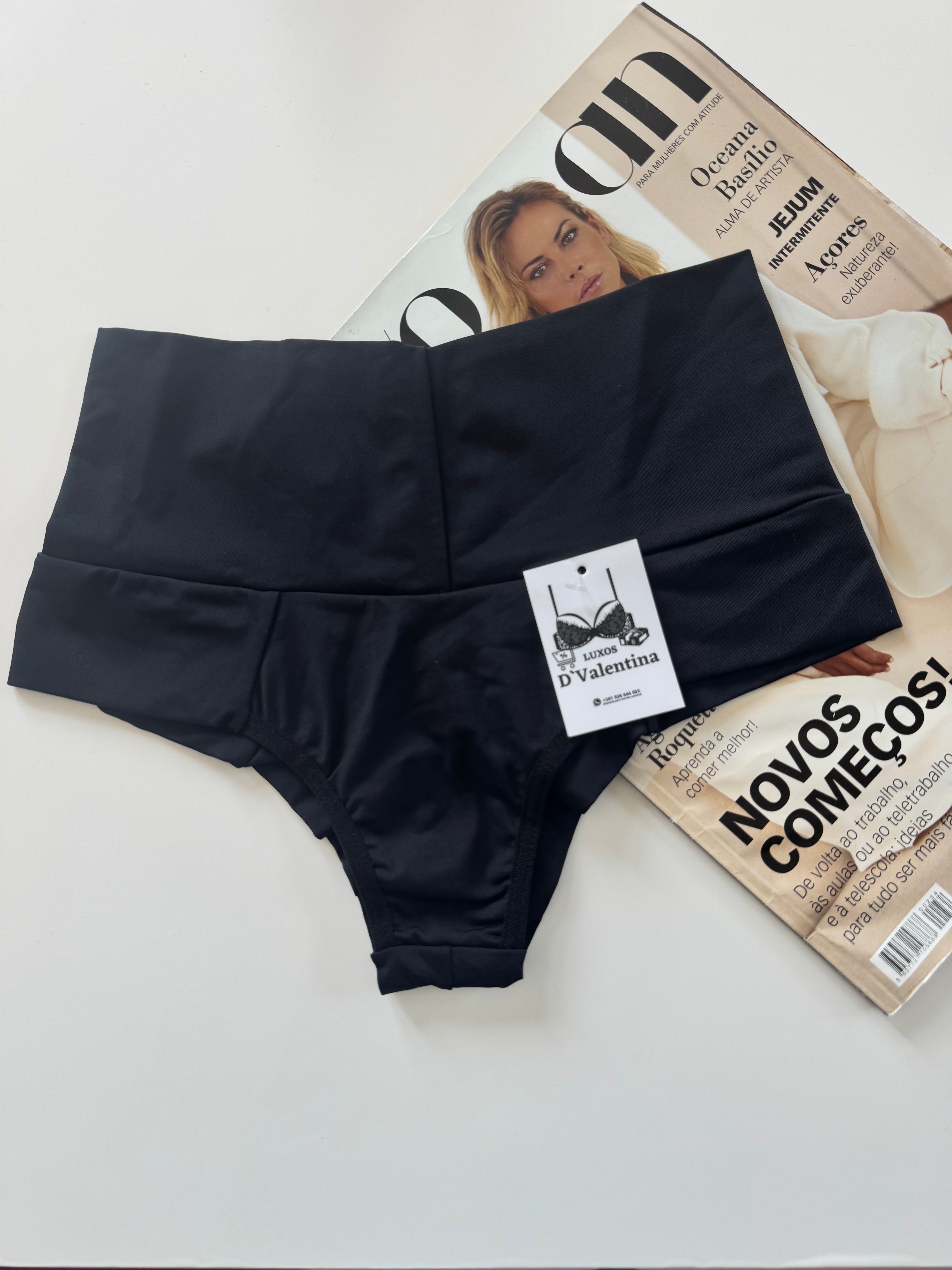 🇧🇷Calcinha Jake Cintura Alta Fio Duplo