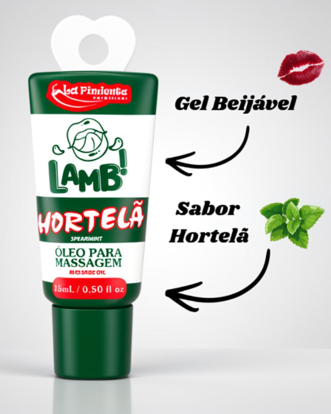 🔥Óleo Beijável com aroma suave de MENTA para sexy oral e beijo grego