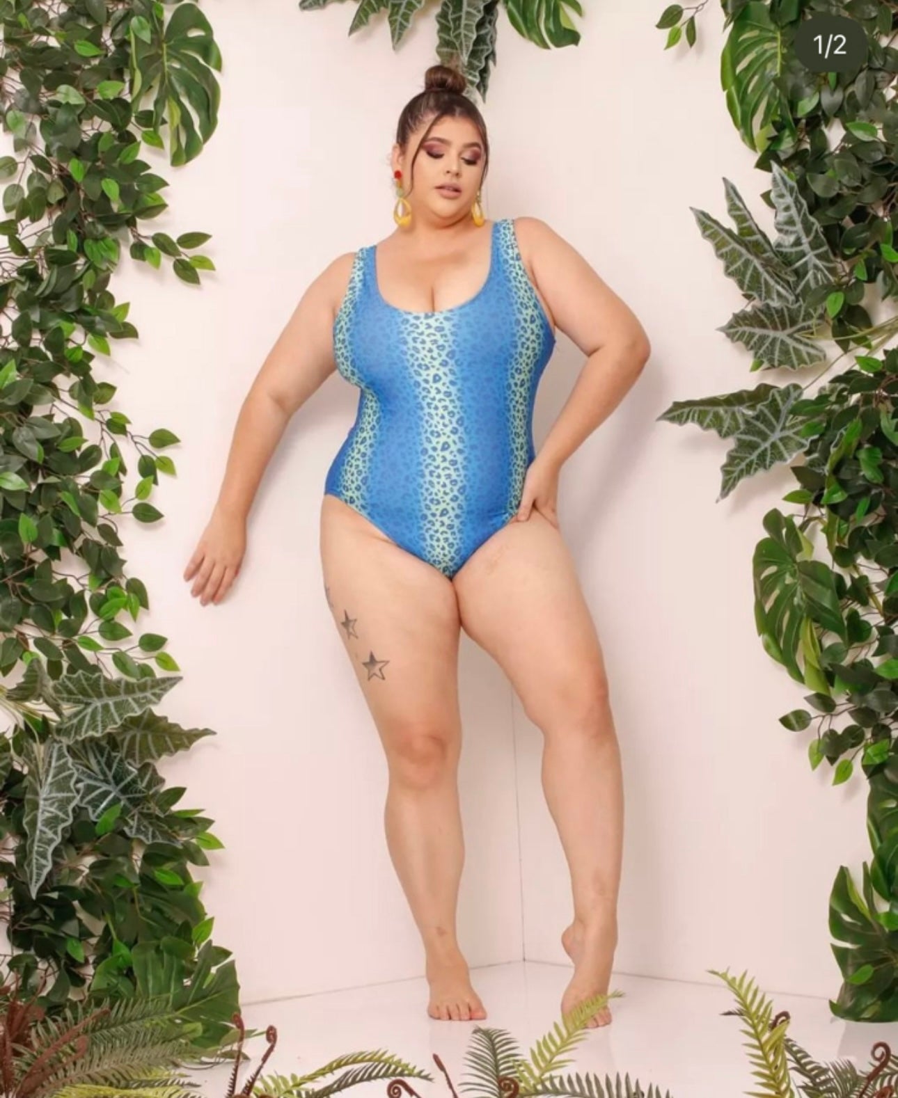 Fato de Banho Plus Size