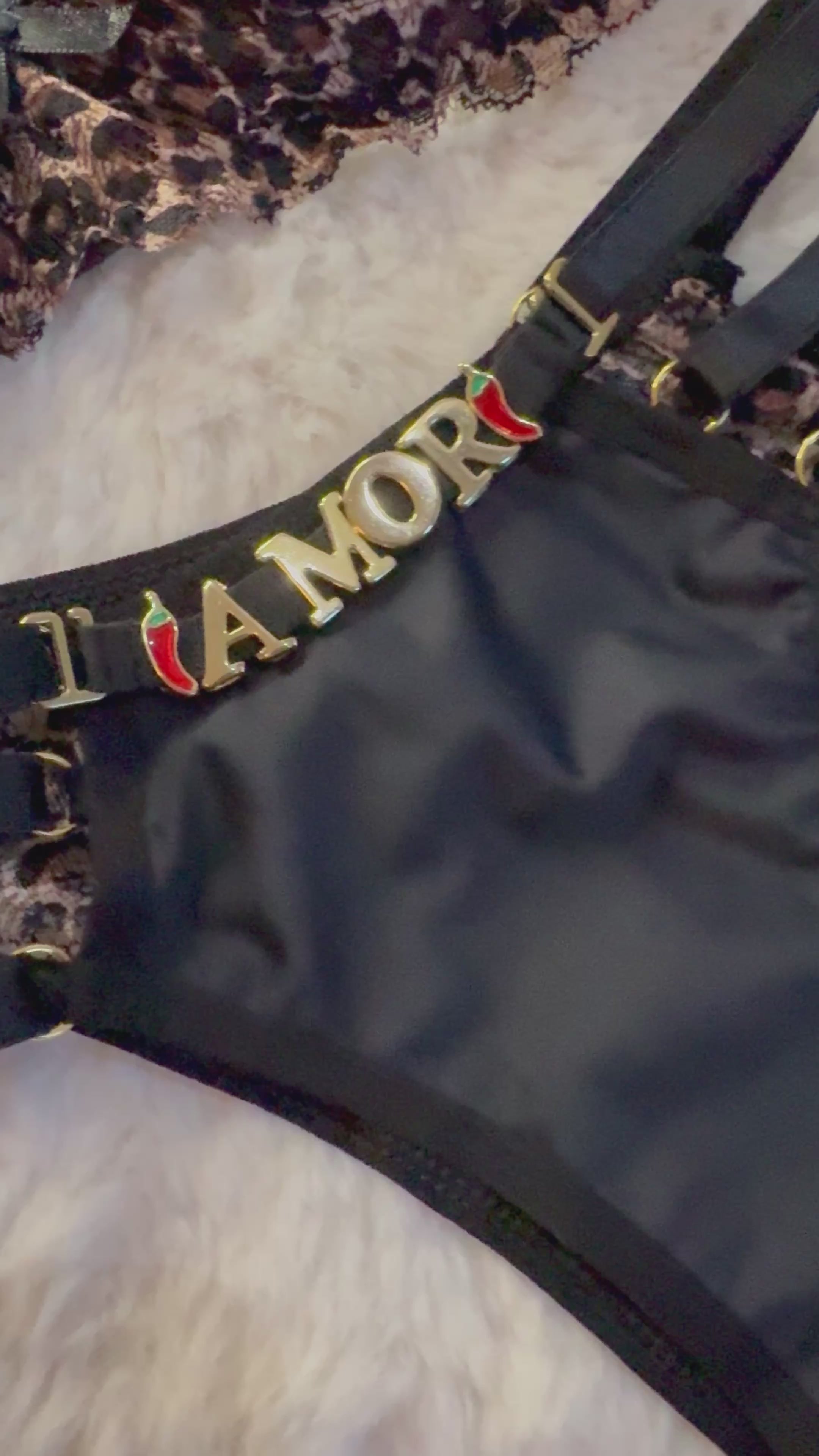 🇧🇷Conj: Animal Print ❤️Personalizado