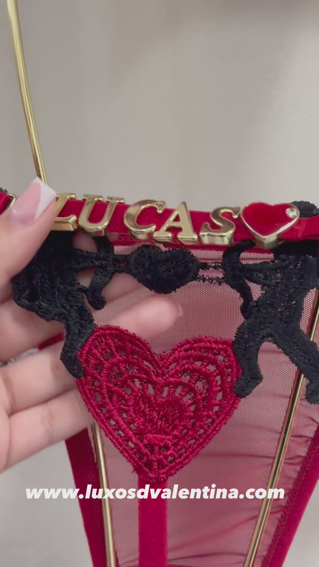 Calcinha Personalizada Cupido