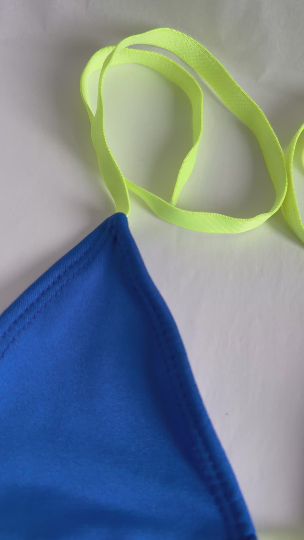 🇧🇷Biquini de Fita 2 Cores Preto e Rosa