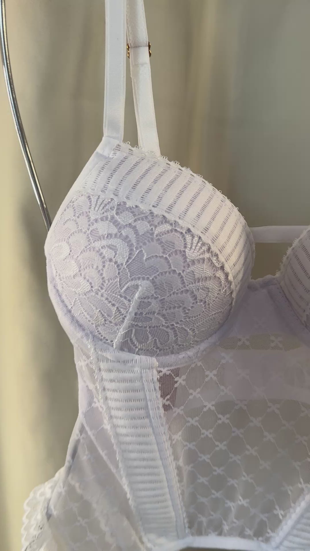 🇧🇷Espartilho Noiva🟥Calcinha com abertura🟥