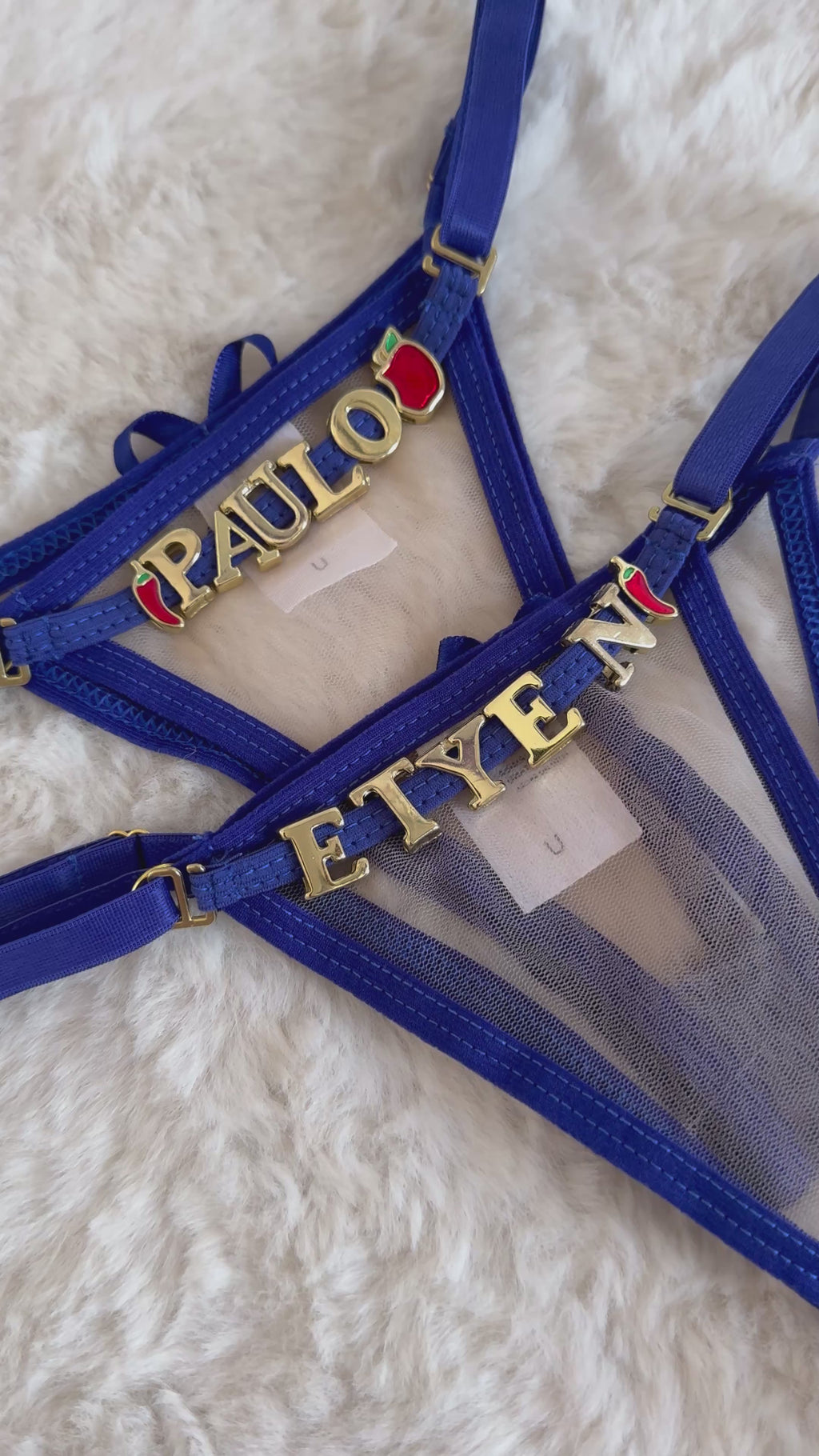 🇧🇷Fio 💙Azul Personalizado Ana